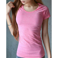 Charger l'image dans la galerie, Women T Shirt professional sports Quick Drying Fitness T-shirt short-sleeve exercise clothes T-shirt - Tommy Taylor