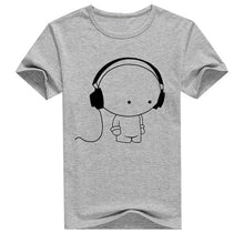 Charger l'image dans la galerie, T-Shirt hommes à manches courtes casque dessin animé col rond Slim Fit us - Tommy Taylor