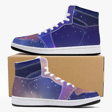 Charger l'image dans la galerie, Baskets montantes en cuir - Blanc / Noir Tommy Taylor US