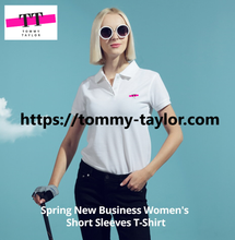 Charger l'image dans la galerie, Polo Femme en coton bio By Tommy Taylor (Edition Limité) - Tommy Taylor