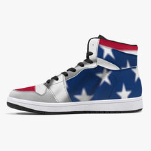 Charger l'image dans la galerie, Baskets montantes en cuir - Blanc / Noir Tommy Taylor US