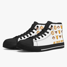 Charger l'image dans la galerie, Chaussures en toile montantes classiques - Blanc / Noir Tommy Taylor US