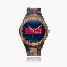 Charger l'image dans la galerie, Montre en bois d'ébène indien by Tommy Taylor Mode US