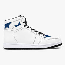 Charger l'image dans la galerie, Baskets montantes en cuir - Blanc / Noir by Tommy Taylor US