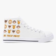 Charger l'image dans la galerie, Chaussures en toile montantes classiques - Blanc / Noir Tommy Taylor US