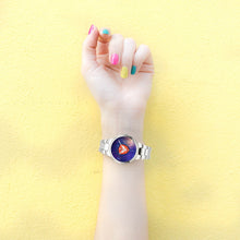 Charger l'image dans la galerie, Montre Tommy Taylor US Univers à quartz exclusive en acier inoxydable argenté .