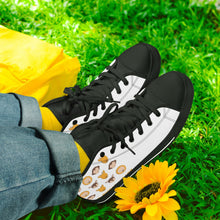 Charger l'image dans la galerie, Chaussures en toile montantes classiques - Blanc / Noir Tommy Taylor US