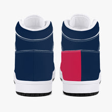 Charger l'image dans la galerie, Baskets montantes en cuir - Blanc / Noir by Tommy Taylor US