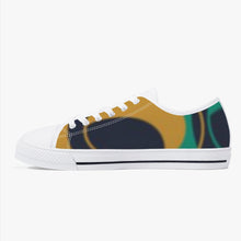 Charger l'image dans la galerie, Chaussures basses en toile classiques - Blanc / Noir Tommy Taylor US