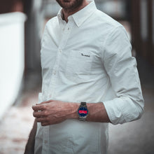 Charger l'image dans la galerie, Montre à quartz en acier inoxydable Tommy Taylor us à boucle déployante (avec indicateurs)