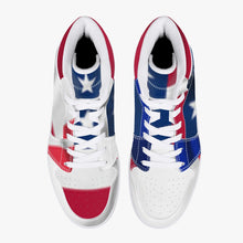 Charger l'image dans la galerie, 209. High-Top Leather Sneakers - White / Black