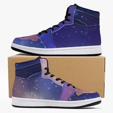 Charger l'image dans la galerie, Baskets montantes en cuir - Blanc / Noir Tommy Taylor US