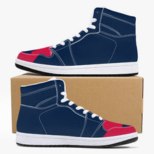 Charger l'image dans la galerie, Baskets montantes en cuir - Blanc / Noir by Tommy Taylor US