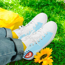 Charger l'image dans la galerie, Chaussures en toile montantes classiques - Blanc / Noir Tommy Taylor US