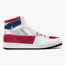 Charger l'image dans la galerie, Baskets montantes en cuir - Blanc / Noir Tommy Taylor US