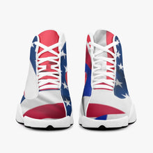 Charger l'image dans la galerie, Baskets montantes de basketball en cuir collection limité love US/FRENCH by Tommy Taylor