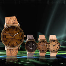 Charger l'image dans la galerie, Montre Fashion 2020 Unisexe en Cuir Imitation Bois By Tommy Taylor - Tommy Taylor