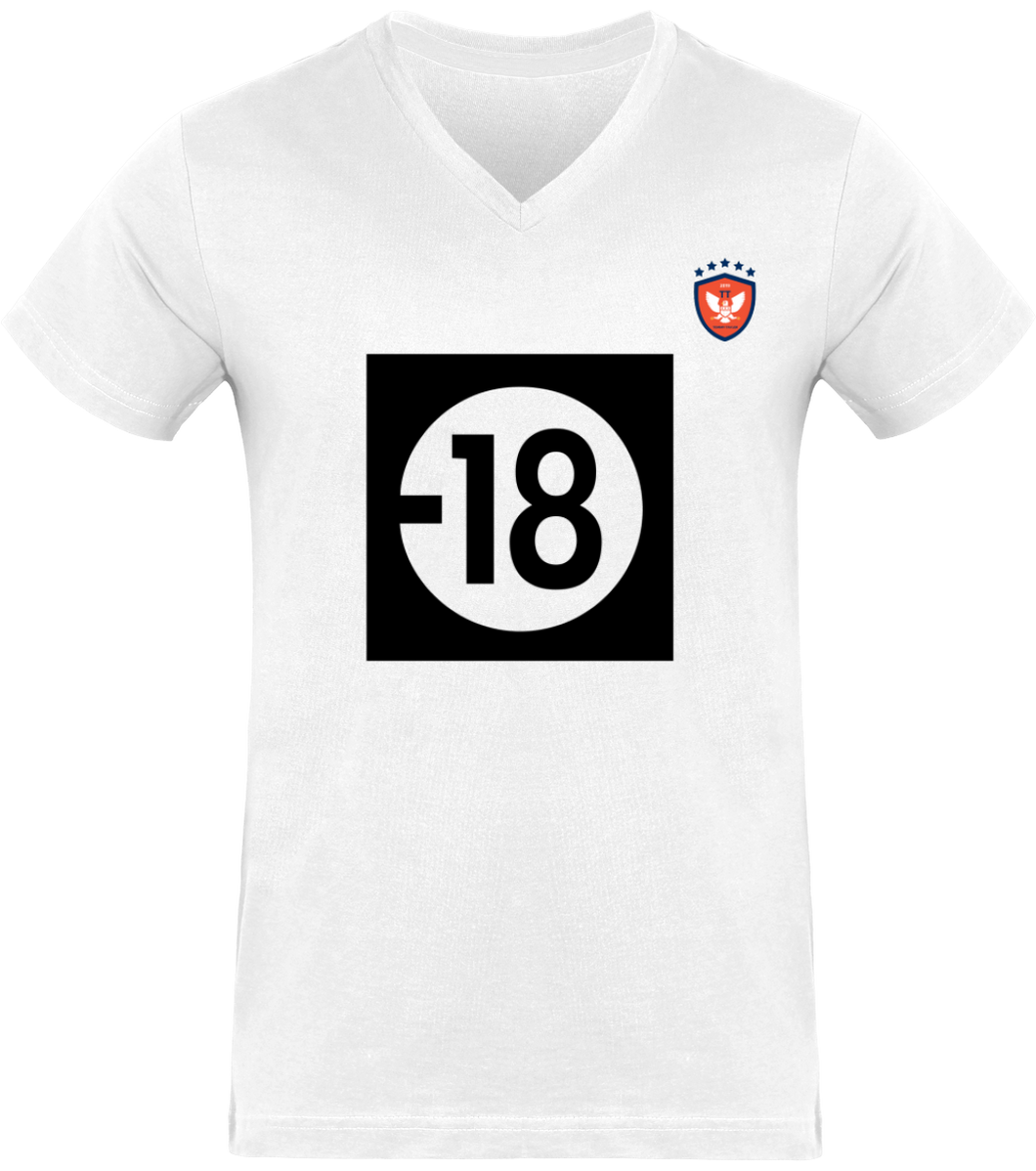 NOUVEAUTÉ: T-shirt Col V L'Interdit de l' Homme Tommy Taylor Mode Made In France. Imprimés et brodés en FRANCE