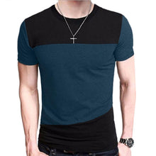 Charger l&#39;image dans la galerie, M-3XL Mens T Shirt Short Sleeve Crew Neck T-shirt Slim Fit Casual Tshirt - Tommy Taylor 
