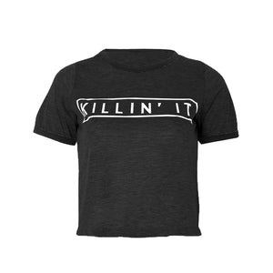 T-Shirts de Mode Femme col rond Killin'it us - Tommy Taylor 
