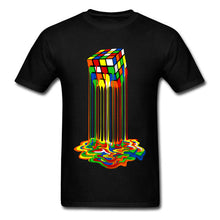 Charger l&#39;image dans la galerie, Good Quality Cube T-Shirts Rainbow Abstraction Cube Sheldon Cooper T Shirt Big Discount Best Tee Shirt Women Men Funny Tops Tee - Tommy Taylor 

