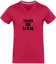 Charger l&#39;image dans la galerie, T-Shirt Col V Homme  Tolérance  Tommy Taylor - Tommy Taylor 

