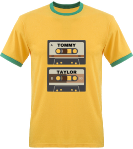 T-Shirt Homme Bords Contrastés Fun Tommy Taylor - Tommy Taylor 
