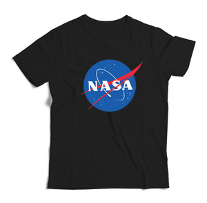 T-shirt pour adulte avec logo de la NASA 100 % COTON col rond - Tommy Taylor 