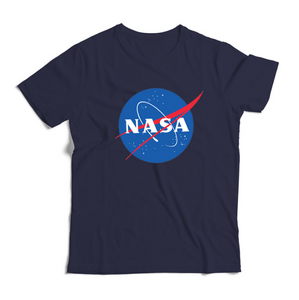 T-shirt pour adulte avec logo de la NASA 100 % COTON col rond - Tommy Taylor 