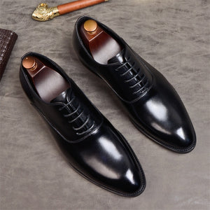 Chaussures Oxford l'élégance en toutes occasions en cuir véritable - Tommy Taylor 