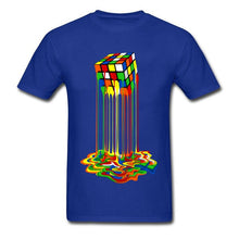 Charger l&#39;image dans la galerie, Good Quality Cube T-Shirts Rainbow Abstraction Cube Sheldon Cooper T Shirt Big Discount Best Tee Shirt Women Men Funny Tops Tee - Tommy Taylor 
