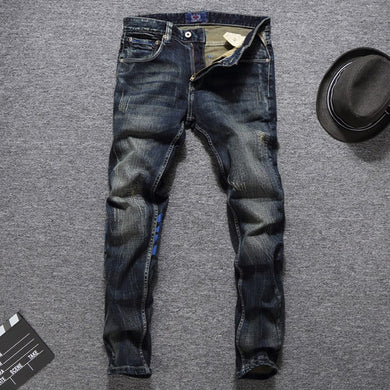 Jeans hommes  Qualité Slim Fit Classique  Coton Denim - Tommy Taylor 