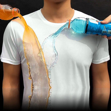 t-shirt col rond hommes créatif hydrophobe antitache us - Tommy Taylor 