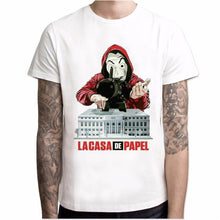 Charger l&#39;image dans la galerie, t-shirts col rond pour hommes à manches courtes Conception La Casa De Papel us - Tommy Taylor 
