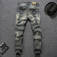 Charger l&#39;image dans la galerie, Jeans Hommes Slim Fit Italien Vintage - Tommy Taylor 
