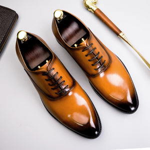Chaussures Oxford l'élégance en toutes occasions en cuir véritable - Tommy Taylor 